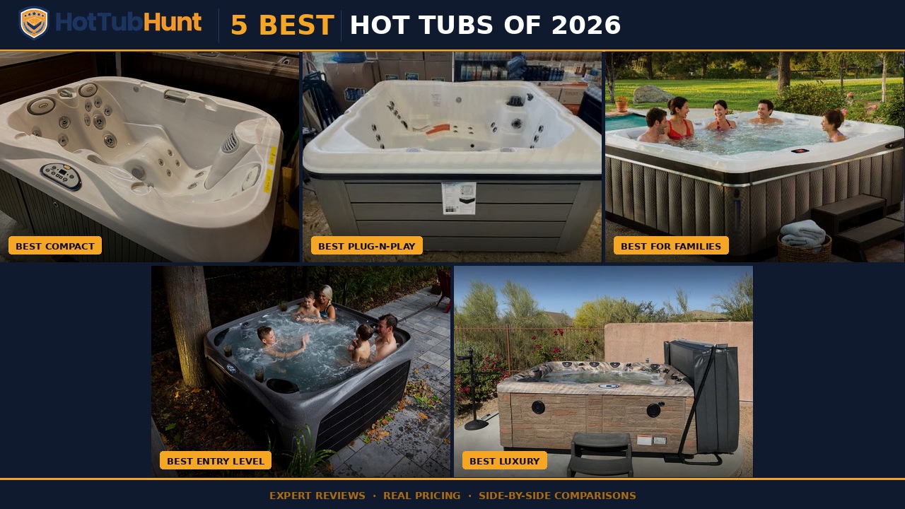 Best Hot Tubs of 2026 — One for Every Category