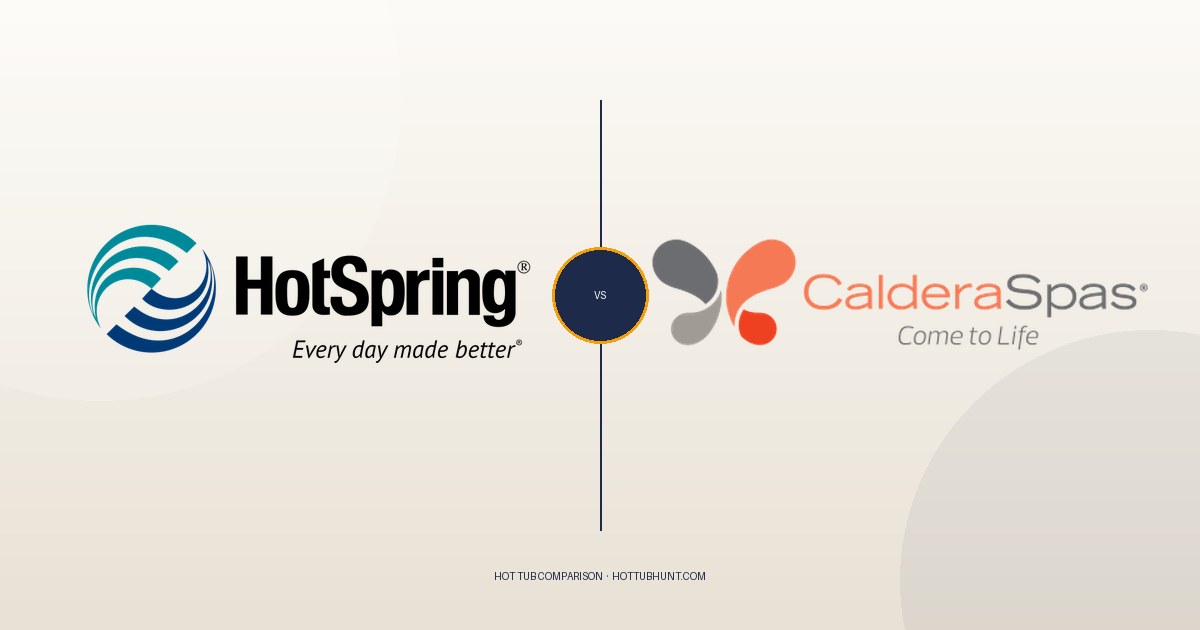 Hot Spring vs. Caldera: Full Brand Comparison