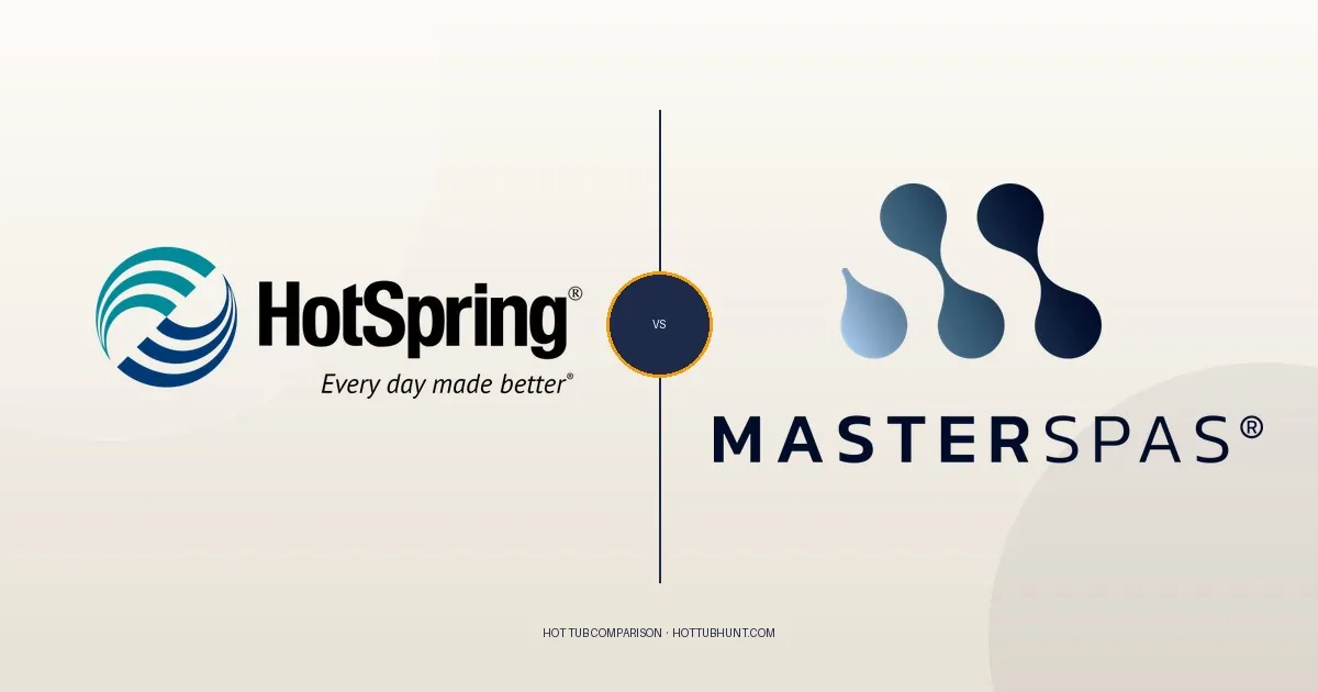 Hot Spring vs. Master Spas: Full Brand Comparison