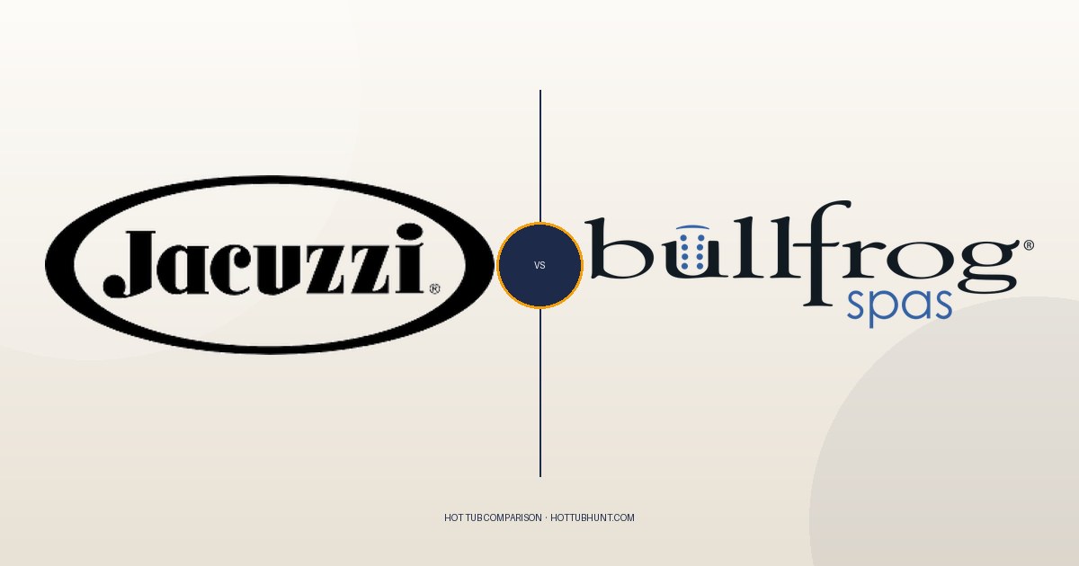 Jacuzzi vs. Bullfrog: Full Brand Comparison