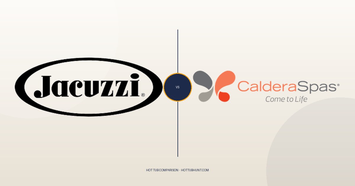 Jacuzzi vs. Caldera: Full Brand Comparison