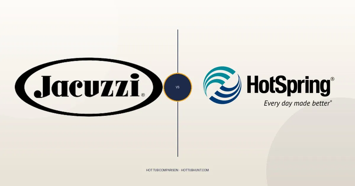 Jacuzzi vs. Hot Spring: Full Brand Comparison